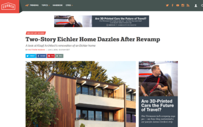 Curbed featured our San Francisco Eichler Remodel