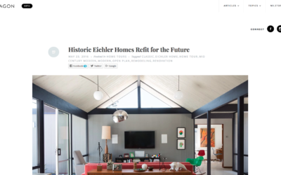 Nonagon featured our Renewed Classic Eichler