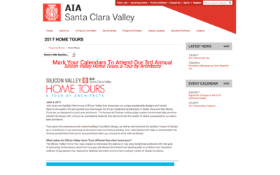 AIA Santa Clara Valley 2017 Home Tour