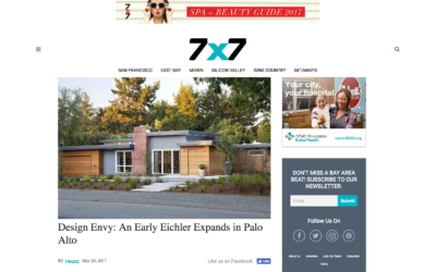 7×7 Magazine features our Early Eichler Expansion