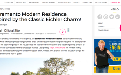 Decosit features our Sacramento Modern New Residence