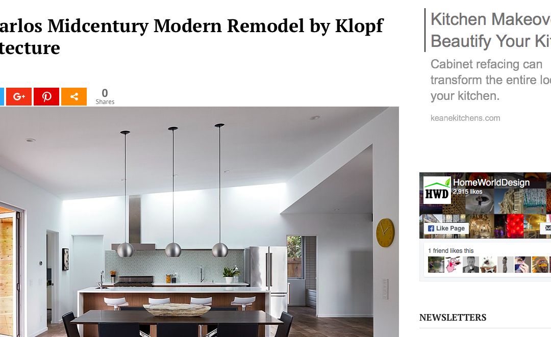 Home World Design Features Our San Carlos Midcentury Modern