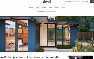 Dwell features our Mid-Mod Eichler Addition Remodel