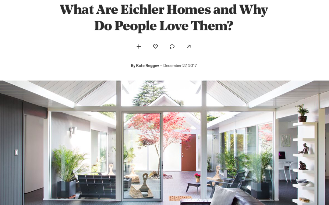 Dwell features a story about our Eichler Remodels