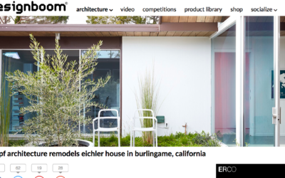 designboom features our Burlingame Eichler Remodel