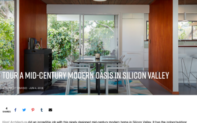 Airows features our Burlingame Eichler Remodel