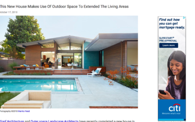 Contemporist features our Los Altos New Residence
