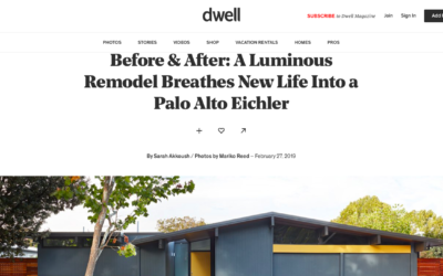 Dwell features our Palo Alto Eichler Remodel