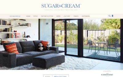 Sugar and Cream features our Eichler Remodel