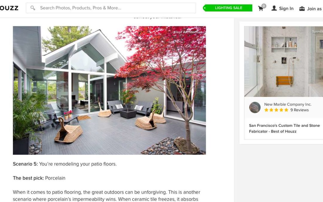 Houzz features our Double Gable Eichler Remodel