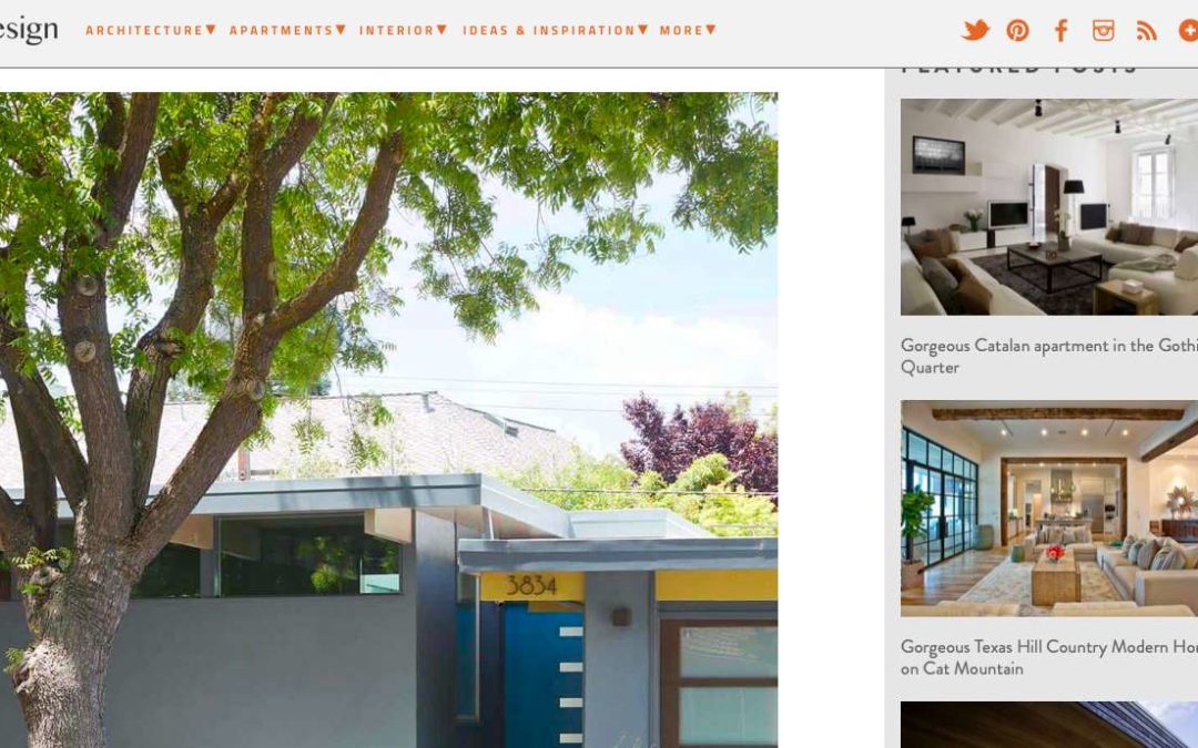 One Kind Design features our Brown and Kaufman Remodel