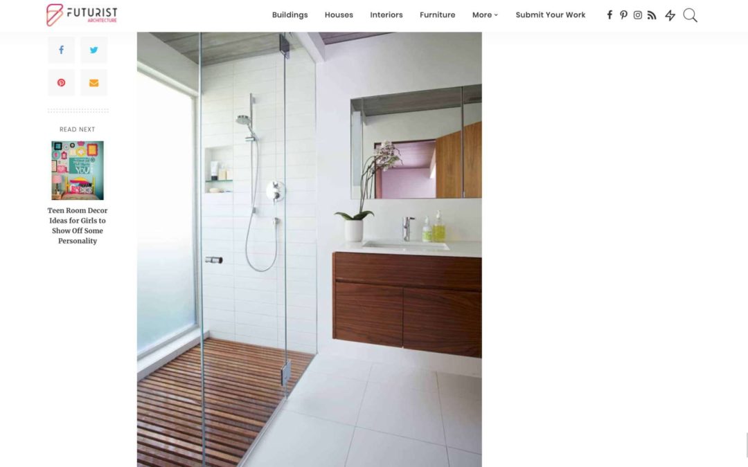 Futurist Architecture features our projects