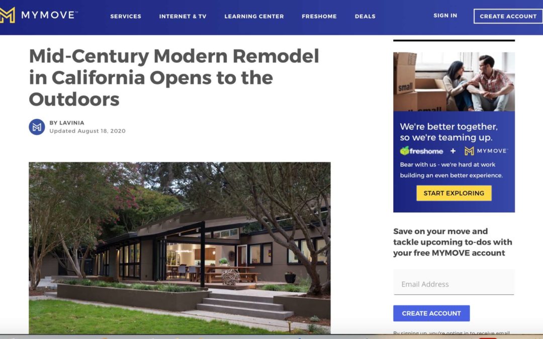 My Move features our Lafayette MCM Remodel