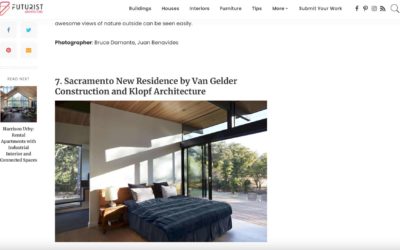 Futurist Features our Sacramento New Residence
