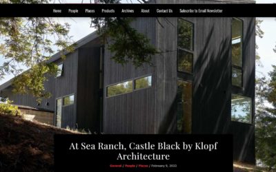 Architects and Artisans Features Castle Black in Sea Ranch