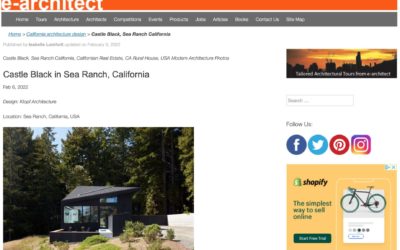 e-architect Features Castle Black in Sea Ranch