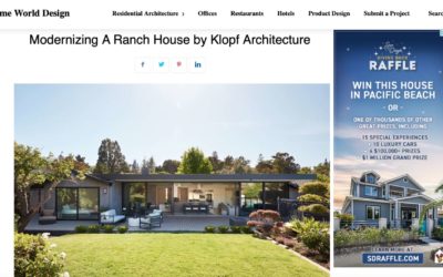 Home World Design features our Modernizing A Ranch House