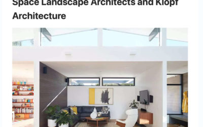Futurist Architecture features our Los Altos New Residence