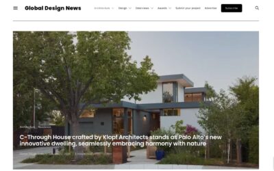 Global Design News features our C-Through House