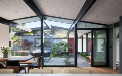 One Kindesign features our Flowing Courtyard Eichler