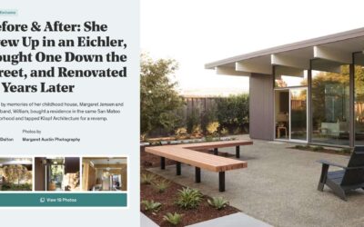 Dwell features our San Mateo Eichler Remodel